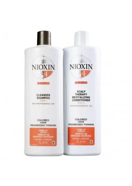 System 4 Salon Pós Química Duo Kit 2x1000ml - Nioxin Beautecombeleza.com