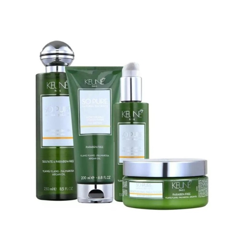 So Pure Color Care  Argan Ylang-ylang Kit 4 Produtos - Keune Beautecombeleza.com