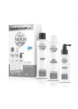 System 1 Salon Shampoo + Conditioner + Leave-in Kit 3 - Nioxin Beautecombeleza.com