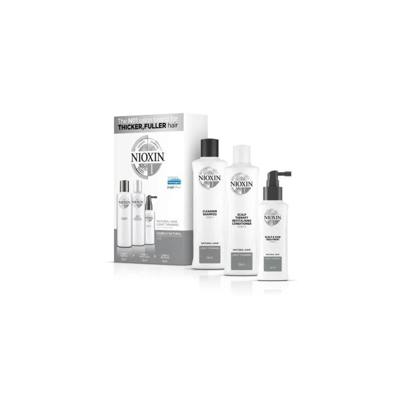 System 1 Salon Shampoo + Conditioner + Leave-in Kit 3 - Nioxin Beautecombeleza.com System 1 Salon Shampoo + Conditioner + Leave-in Kit 3 - Nioxin Beautecombeleza.com