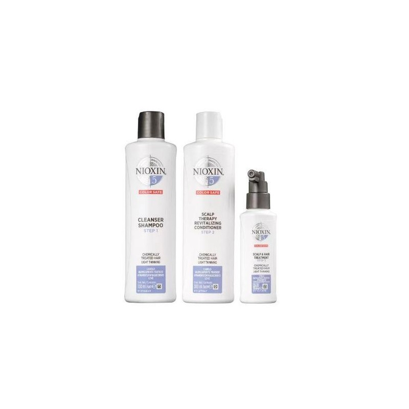 Sistema 5 Scalp Traités Chimiquement 3 Prod. - Nioxin Beautecombeleza.com Sistema 5 Scalp Traités Chimiquement 3 Prod. - Nioxin Beautecombeleza.com