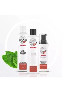 Sistema 4 para Cabelos Coloridos  Kit 3 Produtos - Nioxin Beautecombeleza.com