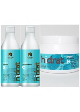 Kit Hidrat Argan Tree Liss - 2x500ml and 1x500g