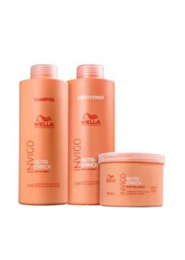 Professionals Invigo Nutri-Enrich Trio Kit 3 Prod. - Wella Beautecombeleza.com