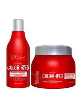 Color Red (Red Hair) Maintenance Kit 2x1 - Forever Liss