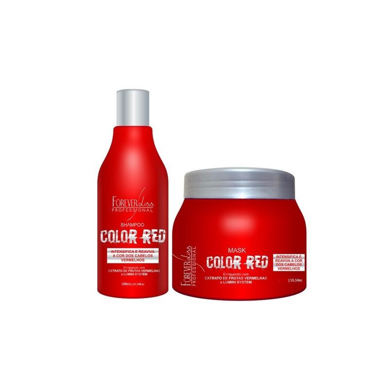 Color Red (Red Hair) Maintenance Kit 2x1 - Forever Liss
