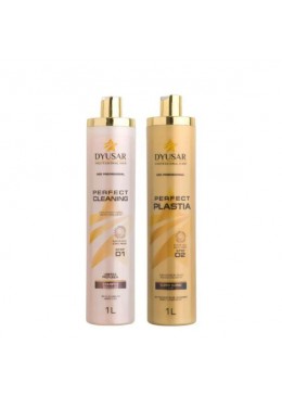 Escova Progressiva Perfect Plastia Kit 2x1L - Dyusar Beautecombeleza.com