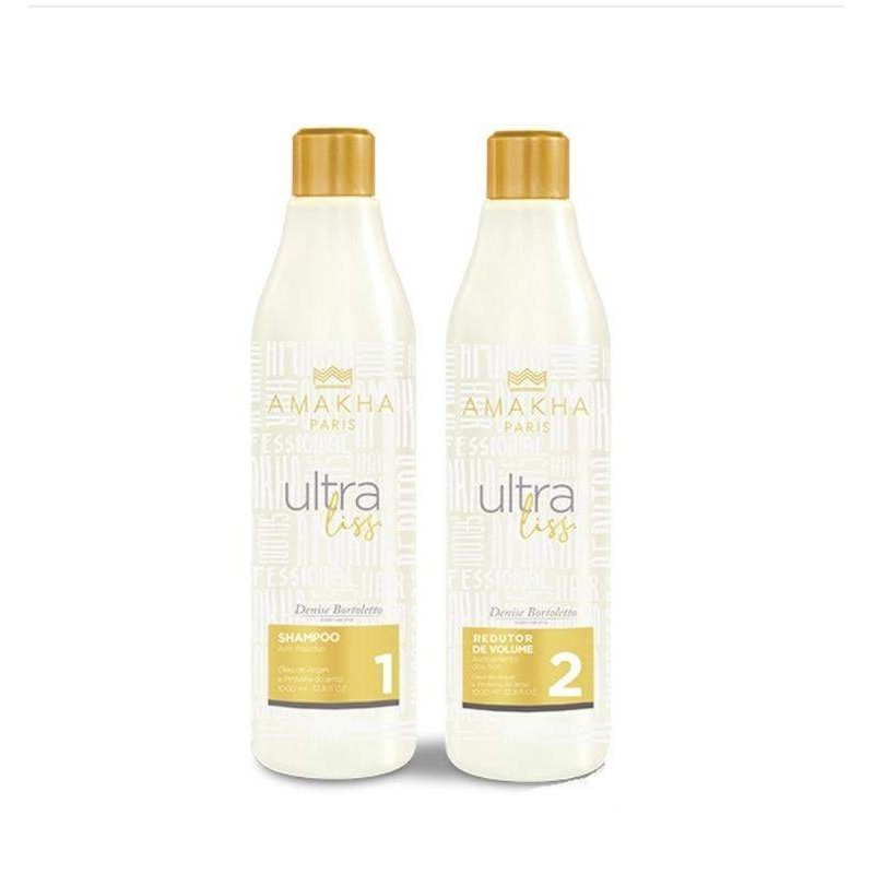 Ultra Liss Progressiva  Kit 2x1L - Amakha Beautecombeleza.com