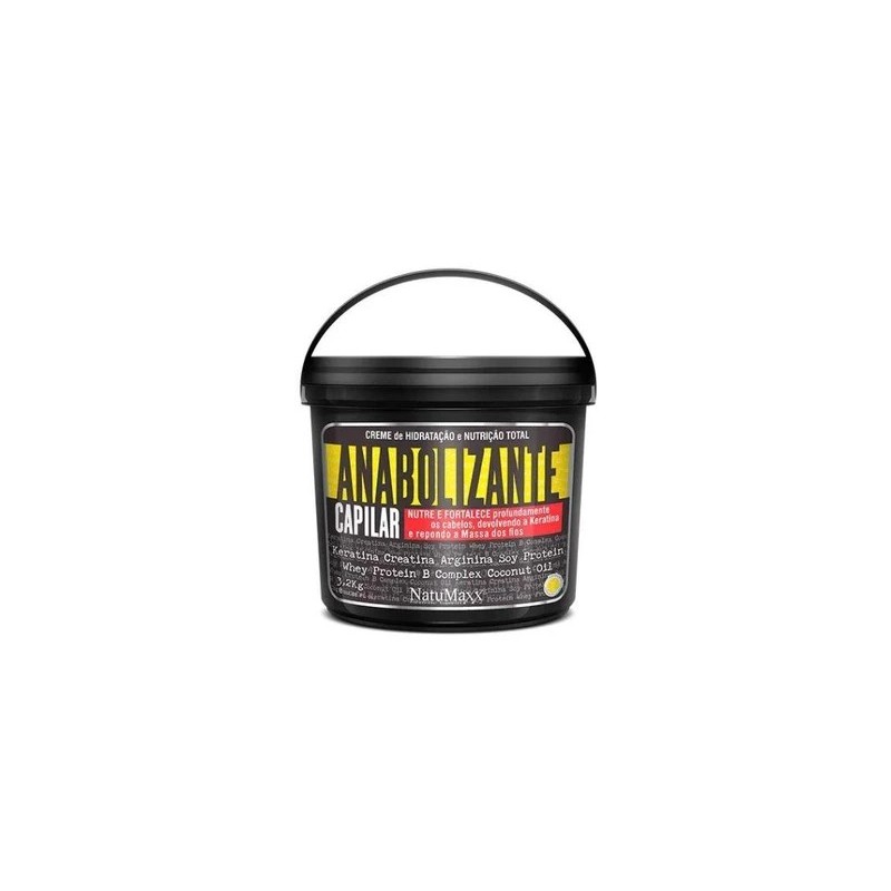 Máscara Anabolizante Capilar 3,2 kg - Natumaxx 
 Beautecombeleza.com