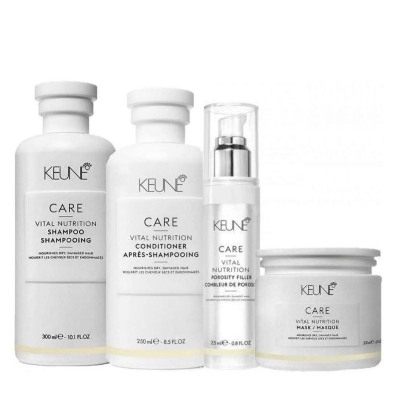 Care Vital Nutrition Pro-Vitamina B5 Dry Damaged Nourishing Kit 4 Prod. - Keune Beautecombeleza.com