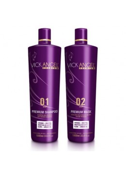 Progressiva  Premium Argan Oil 2x1l - Vick Angel Beautecombeleza.com