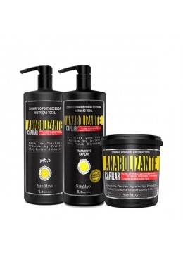 Anabolizante Capilar  Kit 3x1 - Natumaxx Beautecombeleza.com