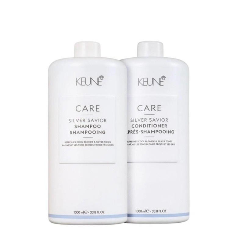 Care Silver Savior Shampoo et ConditionerKit 2x1L - Keune Beautecombeleza.com