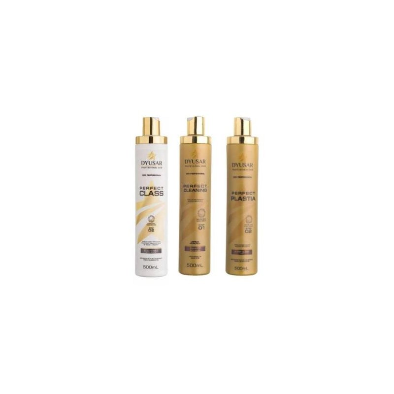 Lissage Brésilien Perfectplastia + Perfectclass  3x500ml - Dyusar Beautecombeleza.com