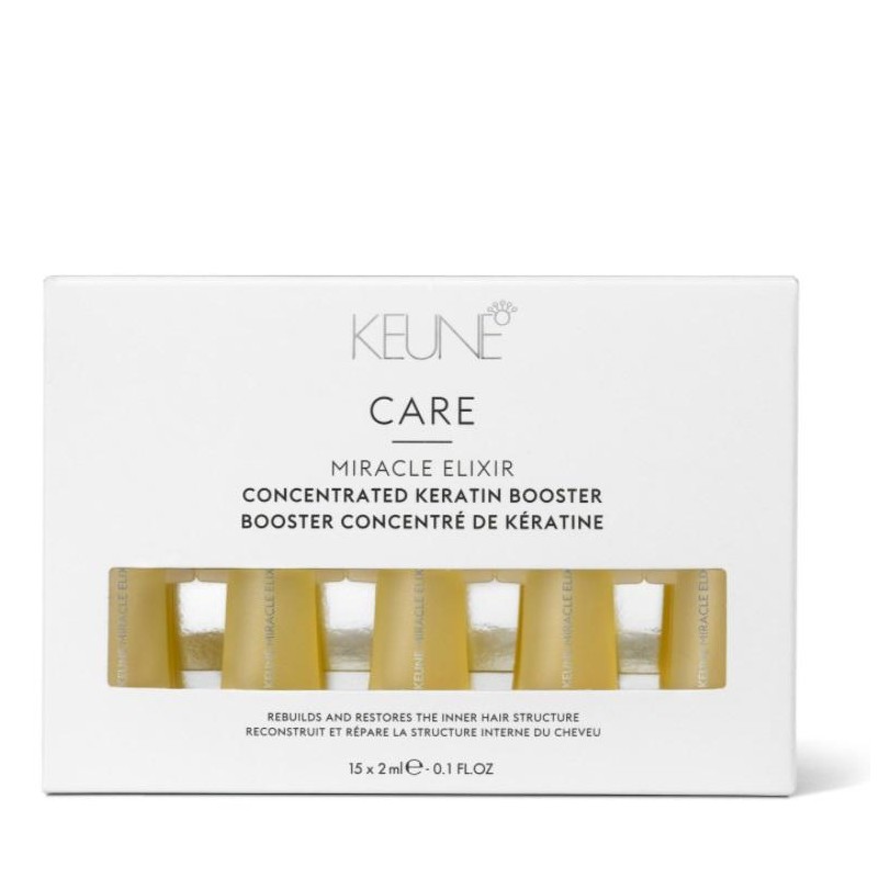 Miracle Elixir Booster Concentré de Kératine 15x2ml - Keune Beautecombeleza.com