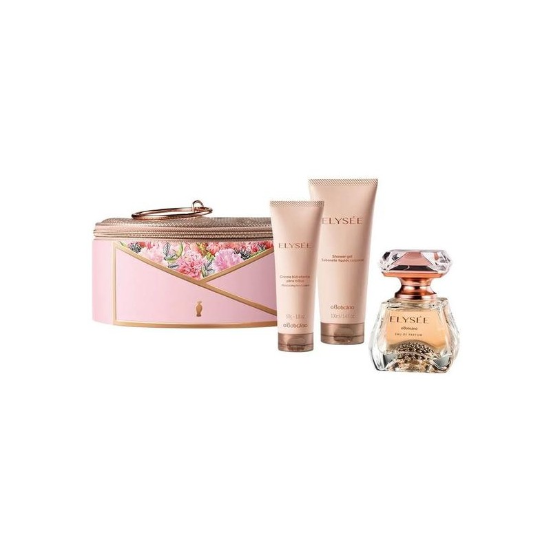 Original Female Elysee Gift Parfum Kit 3 Products + Necessaire - o Boticário Beautecombeleza.com