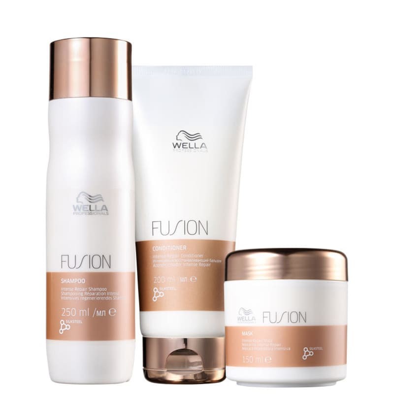 Wella Professionals Fusion Trio Kit 3 Prod. - Wella Beautecombeleza.com