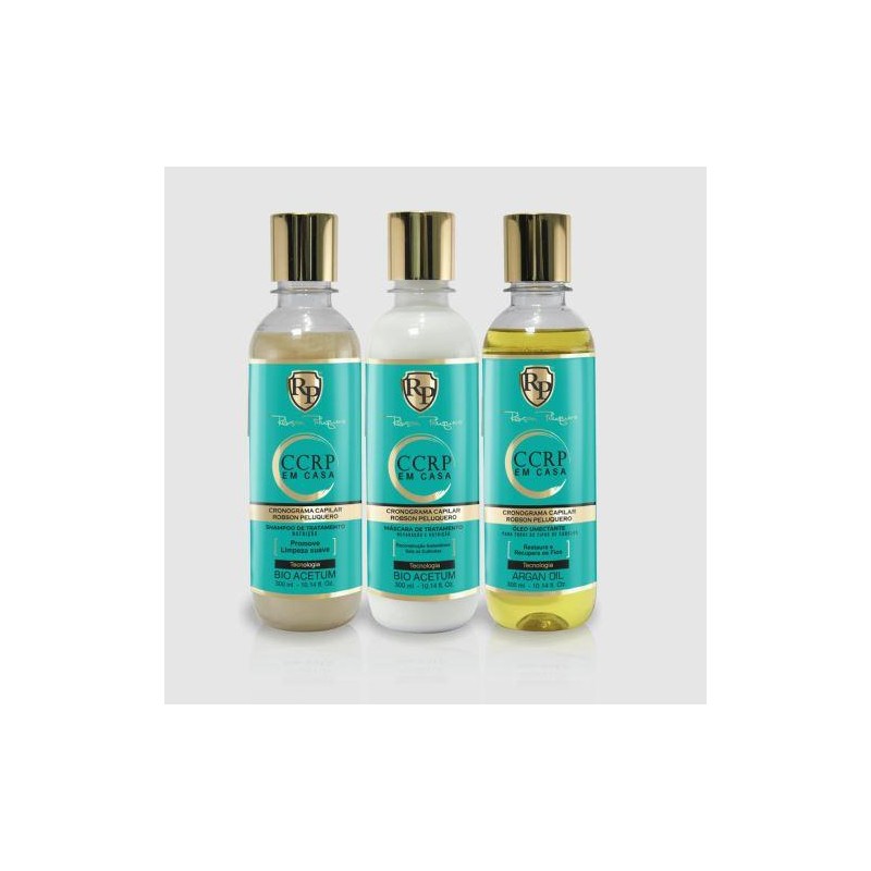CCRP Em Casa Traitement de Reconstruction Kit x 300ml - Robson Peluquero Beautecombeleza.com CCRP Em Casa Traitement de Reconstruction Kit x 300ml - Robson Peluquero Beautecombeleza.com