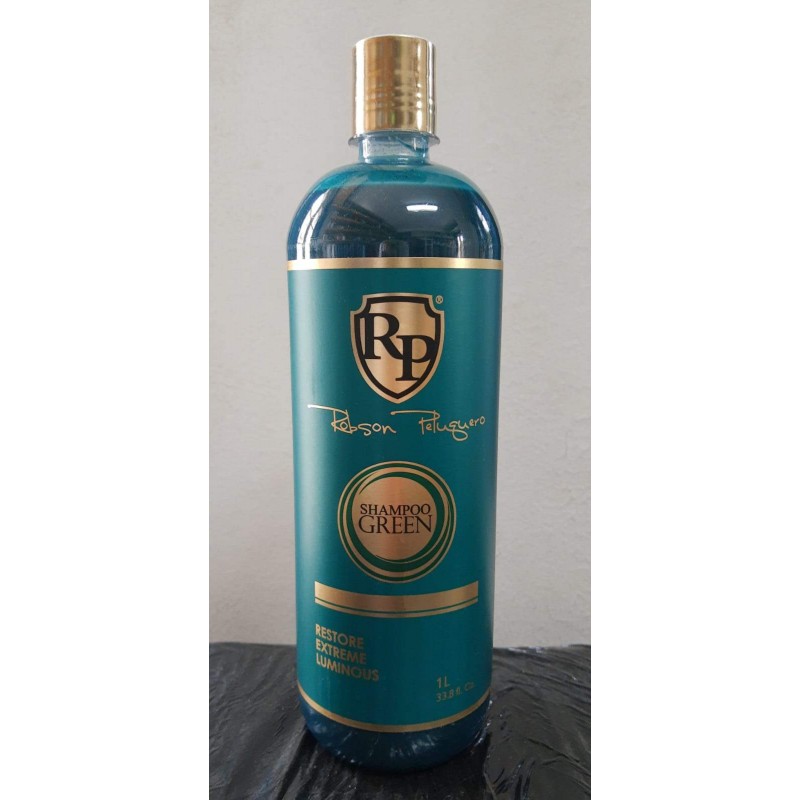 Shampoo Matizador Green 1L - Robson Peluquero Beautecombeleza.com
