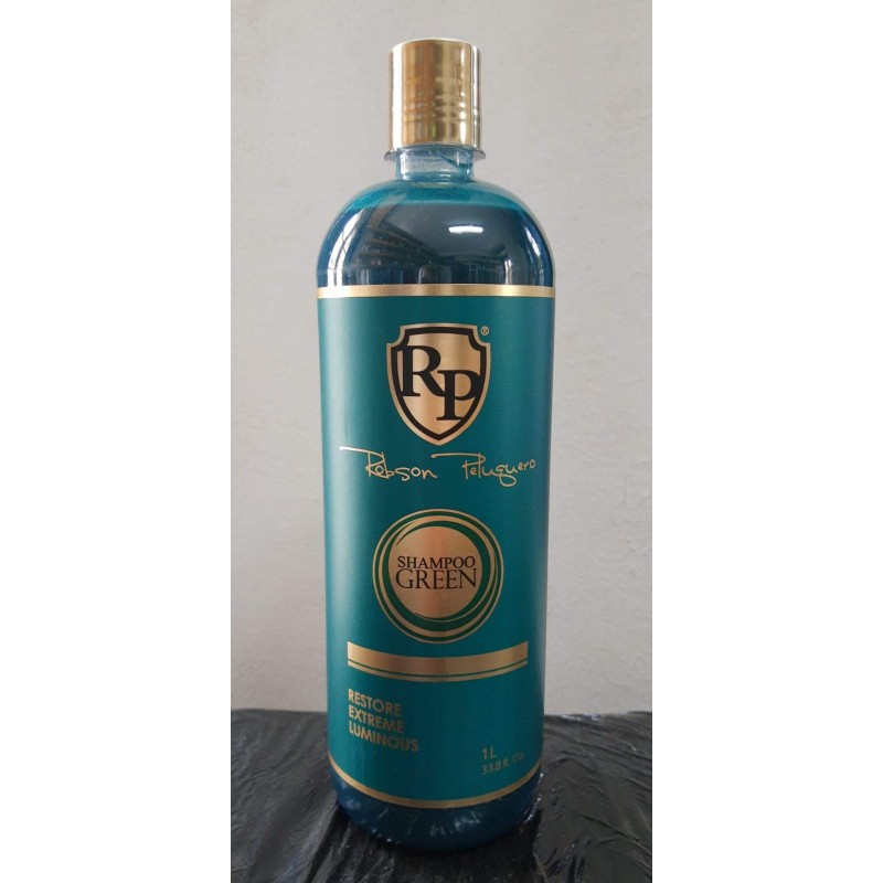 Shampooing Vert Green 1L - Robson Peluquero Beautecombeleza.com Shampooing Vert Green 1L - Robson Peluquero Beautecombeleza.com