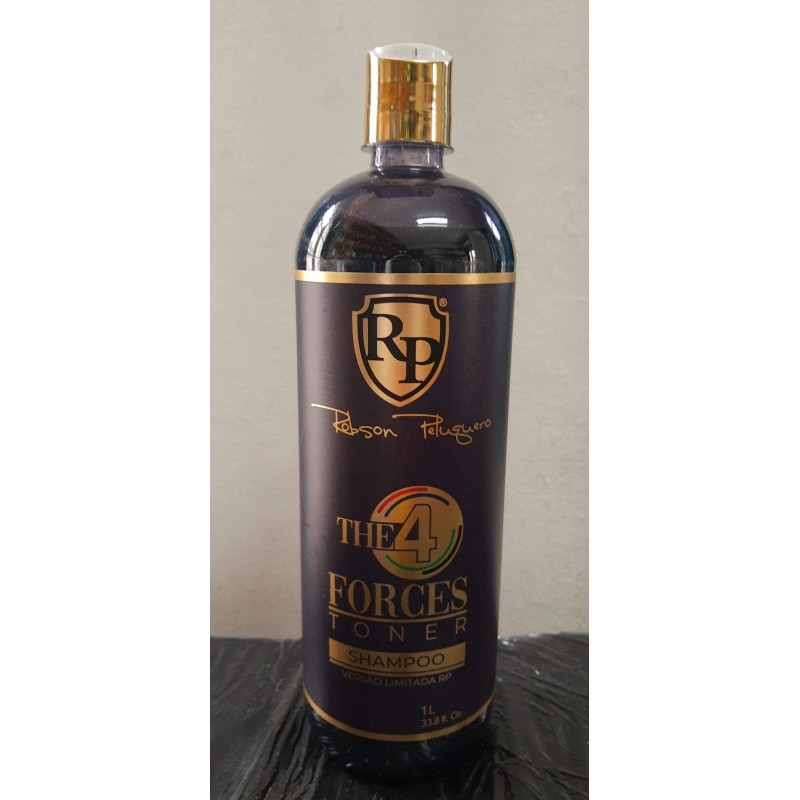 Brazilian Treatment Shampoo The 4 Forces 1L - Robson Peluquero Beautecombeleza.com