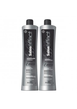 Salon Effect Shampoo et Lissage Brésilien Kit 2x1L - Griffus 
Beautecombeleza.com