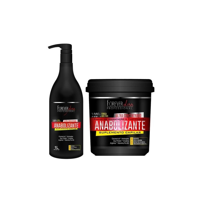 Anabolic Capillary Strength And Nutrition Kit Professional 2x1 - Forever Liss Anabolic Capillary Strength And Nutrition Kit Professional 2x1 - Forever Liss