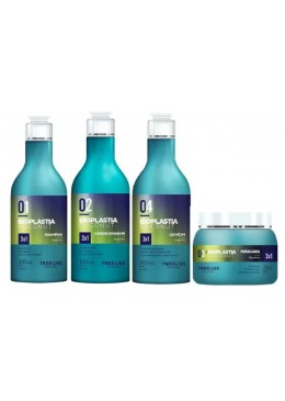 Bioplasty Coconut Home Care Maintenance Kit 4 Products - Tree Liss Beautecombeleza.com