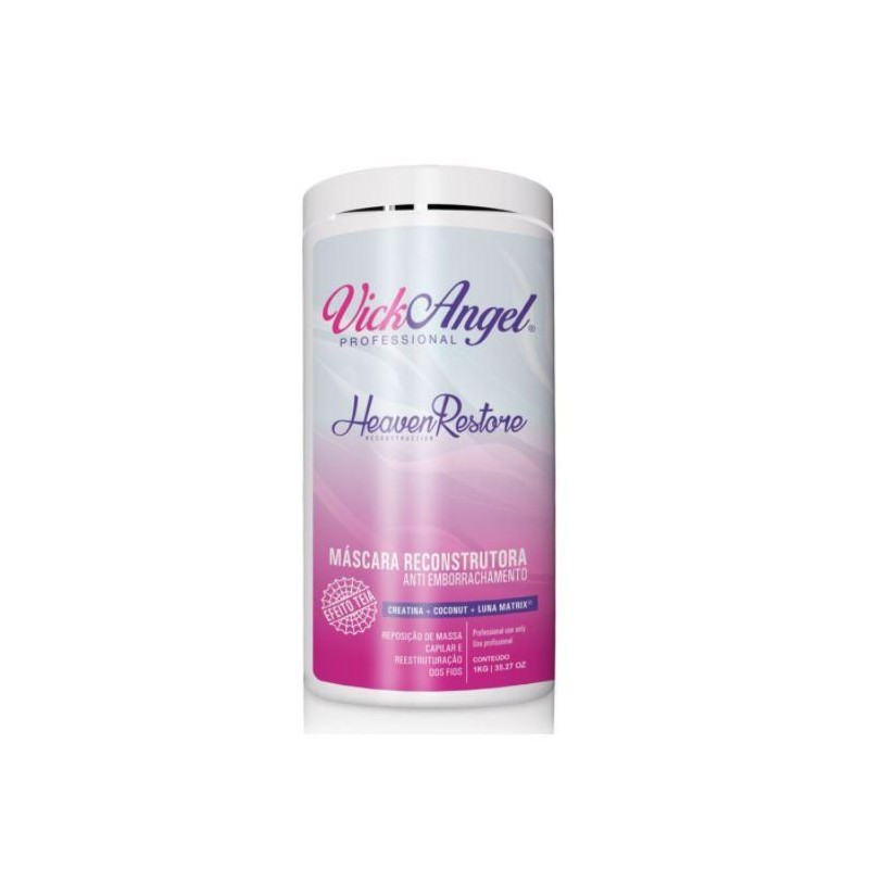 Heaven Restore Reconstruction Web Effect Anti Rubbering Mask 1Kg - Vick Angel Beautecombeleza.com