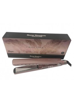 Fer à Lisser BabyLiss Pro Nano Titanium Rose Gold 1+1/4  220V - Babyliss Beautecombeleza.com