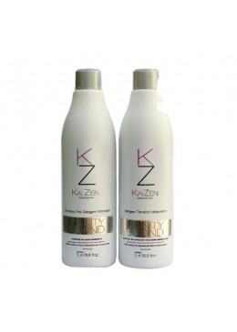 Infinity Blond Tinting Thermal Anti Frizz Hydration Sealing Kit 2x1L - Kaizen Beautecombeleza.com