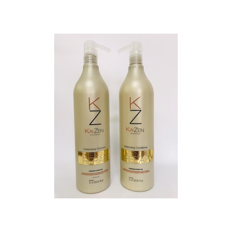 Intensive Repair Moisturizing Lipidium System Nourishing Kit 2x1L - Kaizen Beautecombeleza.com