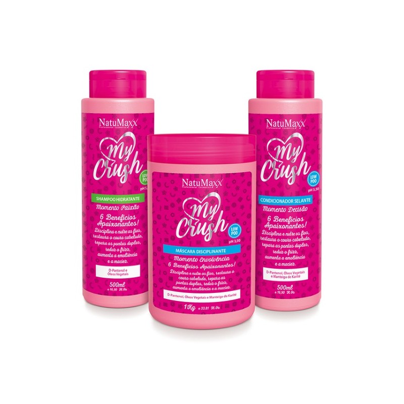 Disciplinaire My Crush Low Poo Kit 3 Prod. - Natumaxx Beautecombeleza.com Disciplinaire My Crush Low Poo Kit 3 Prod. - Natumaxx Beautecombeleza.com