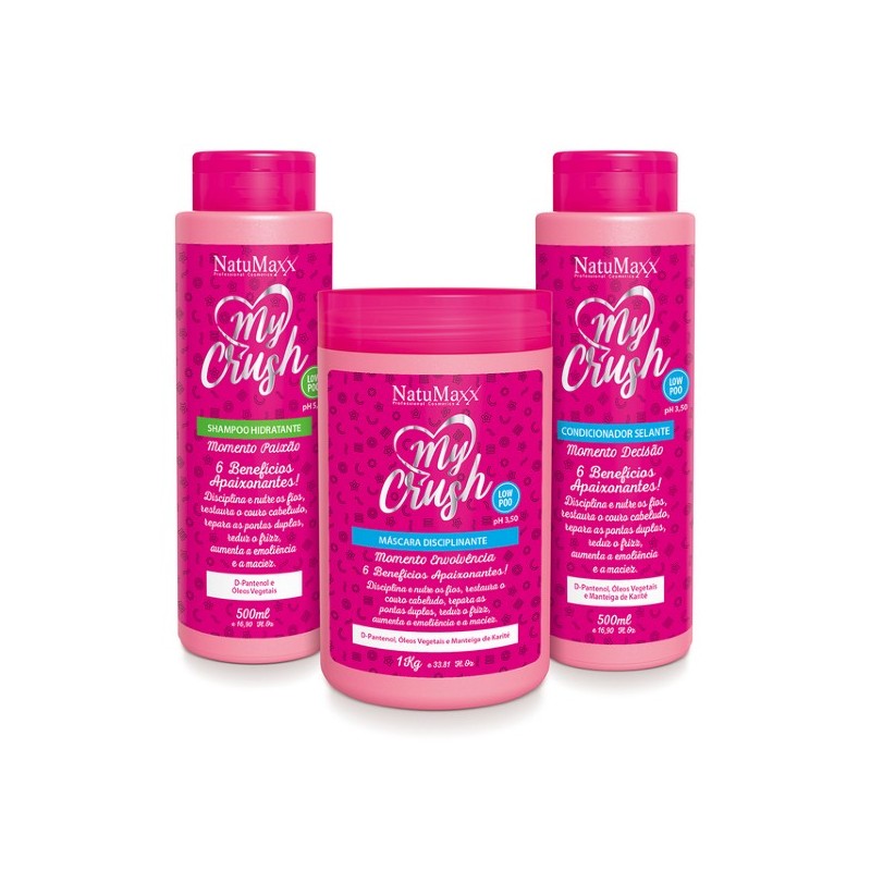 Disciplinaire My Crush  Low Poo Kit 3 Prod. - Natumaxx Beautecombeleza.com