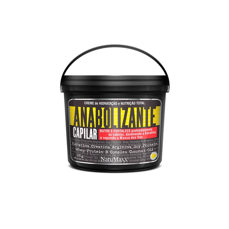 Total Nutrition Hydration Cream Anabolic Hair Strengthens Mask 2Kg - Natumaxx Beautecombeleza.com Total Nutrition Hydration Cream Anabolic Hair Strengthens Mask 2Kg - Natumaxx Beautecombeleza.com