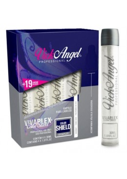 Ampola Complexo de 19 Aminoácidos VivaPLEX Color Shield 4 X 30ml - Vick Angel Beautecombeleza.com