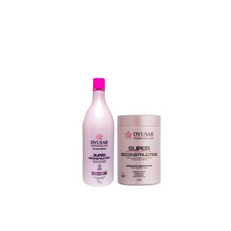 Super Reconstruction Home Care Maintenance Moisturizing Kit 2x1 - Dyusar Beautecombeleza.com Super Reconstruction Home Care Maintenance Moisturizing Kit 2x1 - Dyusar Beautecombeleza.com