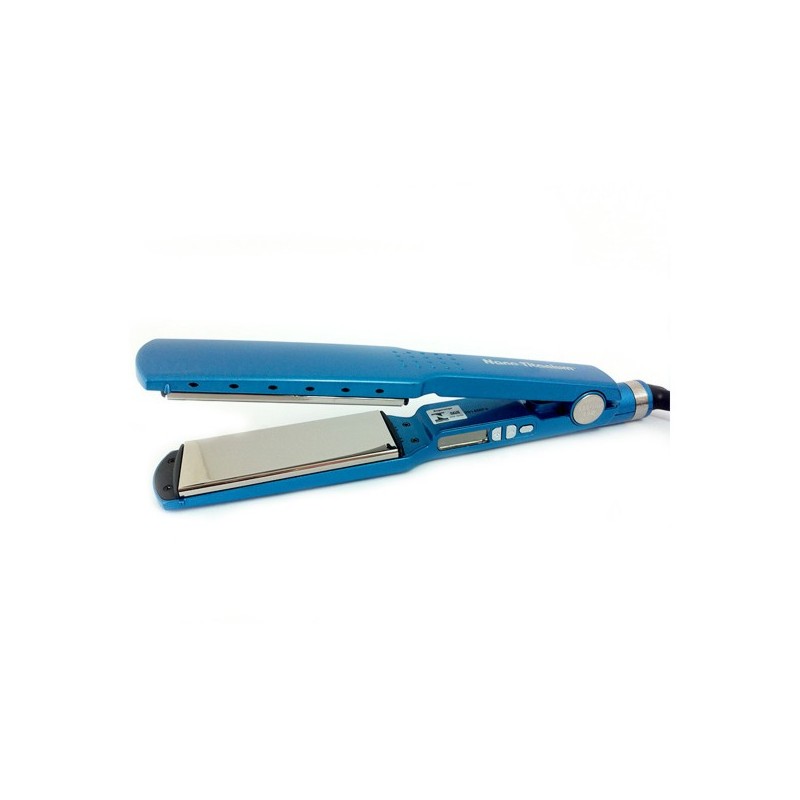 MiraCurl PRO Nano Titanium Wide 1 3/4 44mm Iron Board 220V 450F - Babyliss Beautecombeleza.com