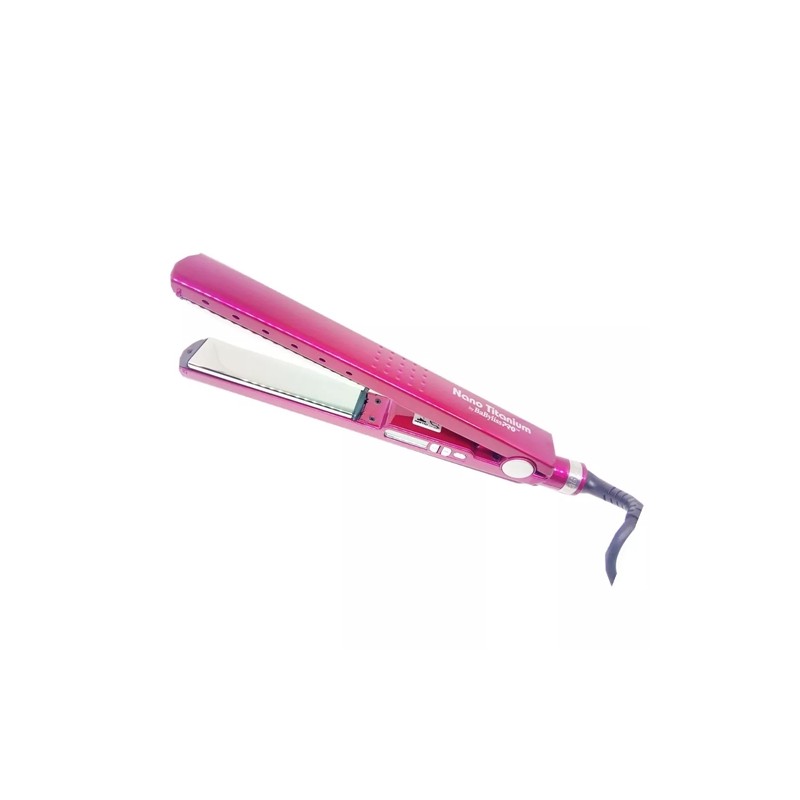 Prancha BabyLiss Pro Nano Titanium Rosa 1+1/4 110V 127V 450F - Babyliss Beautecombeleza.com Prancha BabyLiss Pro Nano Titanium Rosa 1+1/4 110V 127V 450F - Babyliss Beautecombeleza.com