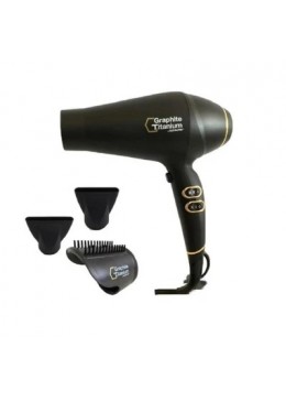 MiraCurl PRO Graphite Titanium GXT Ionic Hair Dryer 220V 2000W - Babyliss Beautecombeleza.com