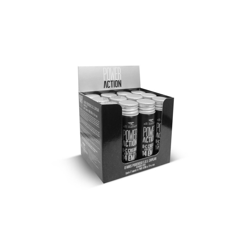 BC Cream Power Action Restaurador Ampolas 12x20ml - All Nature Beautecombeleza.com BC Cream Power Action Restaurador Ampolas 12x20ml - All Nature Beautecombeleza.com