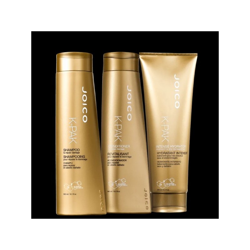 K-Pak Dry Hair Repair Damage Keratin Aloe Vitamin E Hydrator Kit 3 Prod. - Joico Beautecombeleza.com