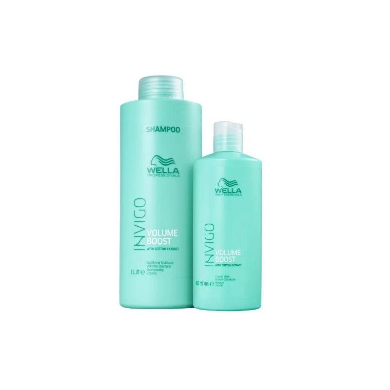 Invigo Volume Boost Salon Duo (2 Produtos) - Wella Beautecombeleza.com