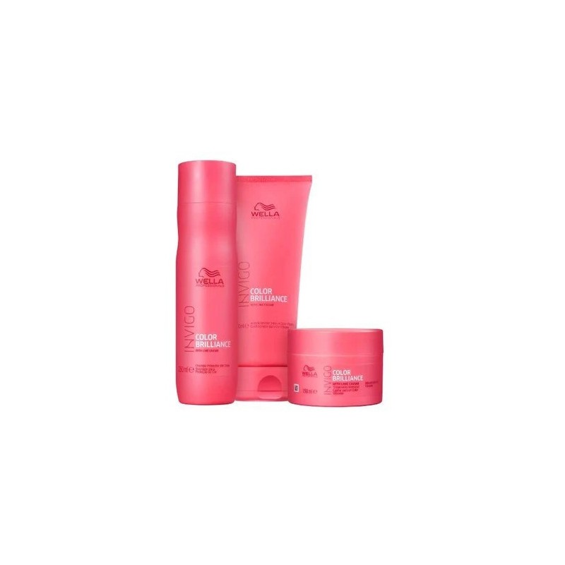 Invigo Color Brilliance Nourishing Softness Maintenance Kit 3 Products - Wella Beautecombeleza.com