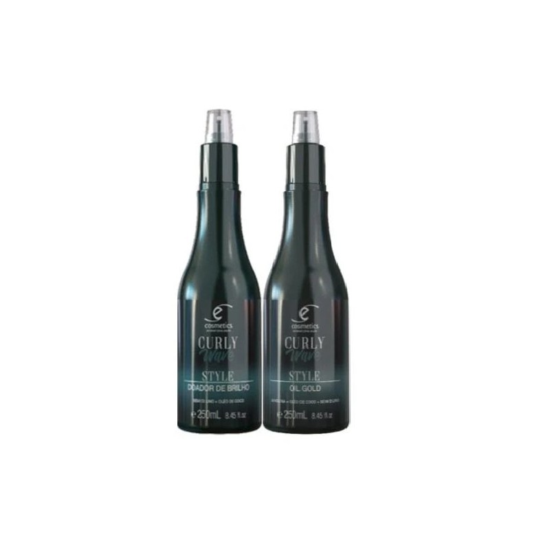Cachos Style Curly Wave Tratamento Kit 2x500 - Ecosmetics Beautecombeleza.com Cachos Style Curly Wave Tratamento Kit 2x500 - Ecosmetics Beautecombeleza.com