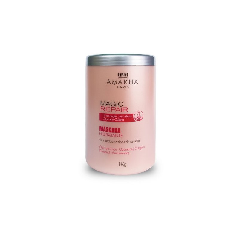 Magic Repair Moisturizing Conditioning Hair Faints Impact Mask 1Kg - Amakha Beautecombeleza.com