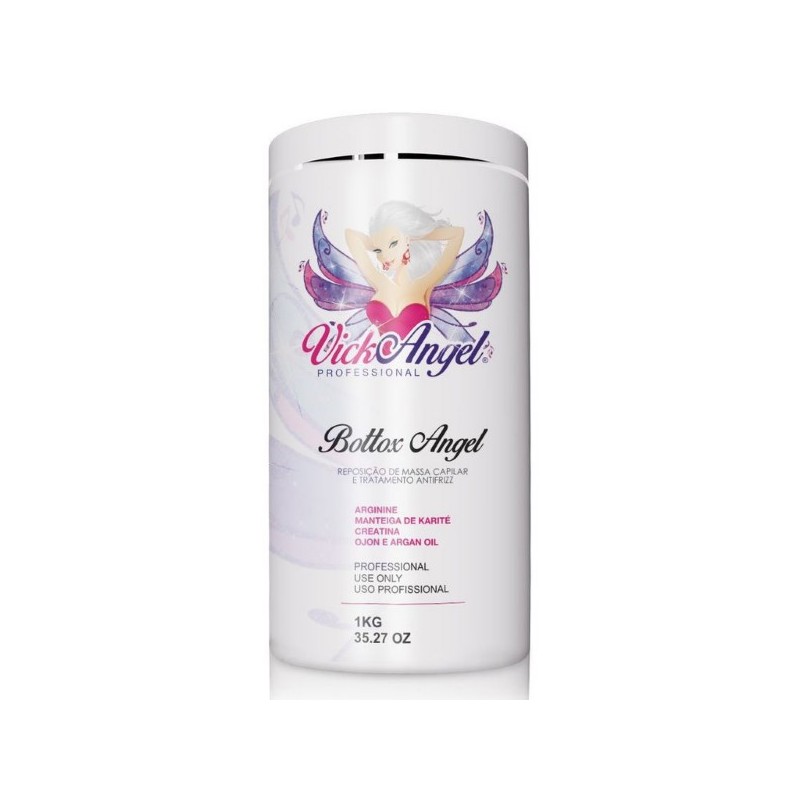 Botox Capilar Bottox Reposição de Massa Capilar e Anti Frizz 1Kg - Vick Angel Beautecombeleza.com Botox Capilar Bottox Reposição de Massa Capilar e Anti Frizz 1Kg - Vick Angel Beautecombeleza.com