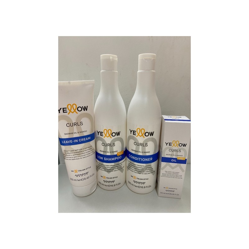 Curly Baobab Oil & Mango Cabelos Cacheados Kit 4 Produtos - Yellow Beautecombeleza.com Curly Baobab Oil & Mango Cabelos Cacheados Kit 4 Produtos - Yellow Beautecombeleza.com