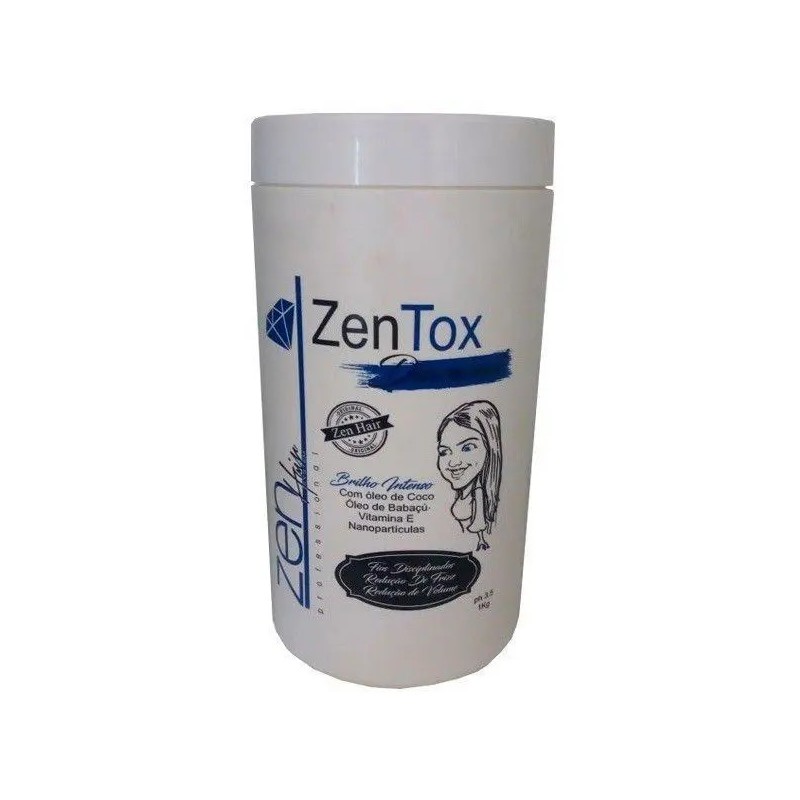 Zen Tox Botox Diamond Matizador  1Kg - Zen Hair Professional Beautecombeleza.com