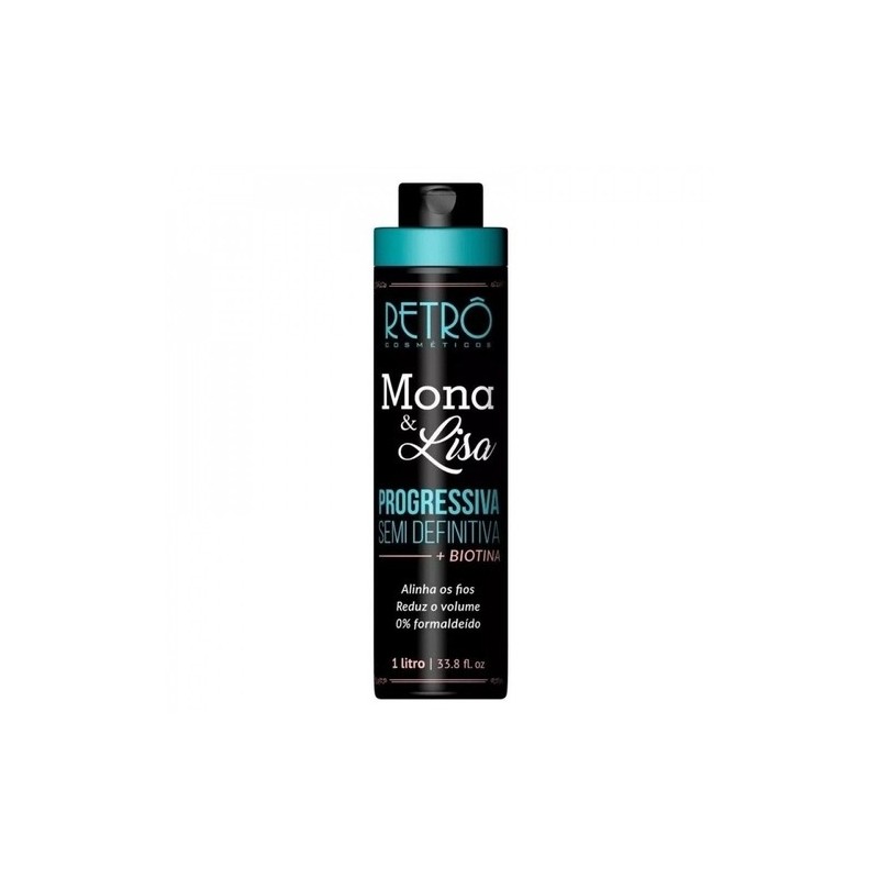 Lissage Brésilien Semi Definitiva Mona E Lisa 1l - Retro Cosmetics Beautecombeleza.com Lissage Brésilien Semi Definitiva Mona E Lisa 1l - Retro Cosmetics Beautecombeleza.com